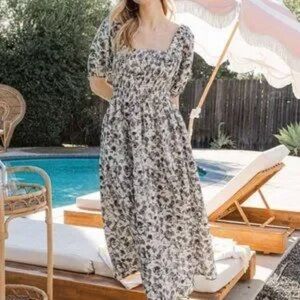 Oddi dress.  Size LG.  Worn ONE TIME.  super cute for summer weddings / parties